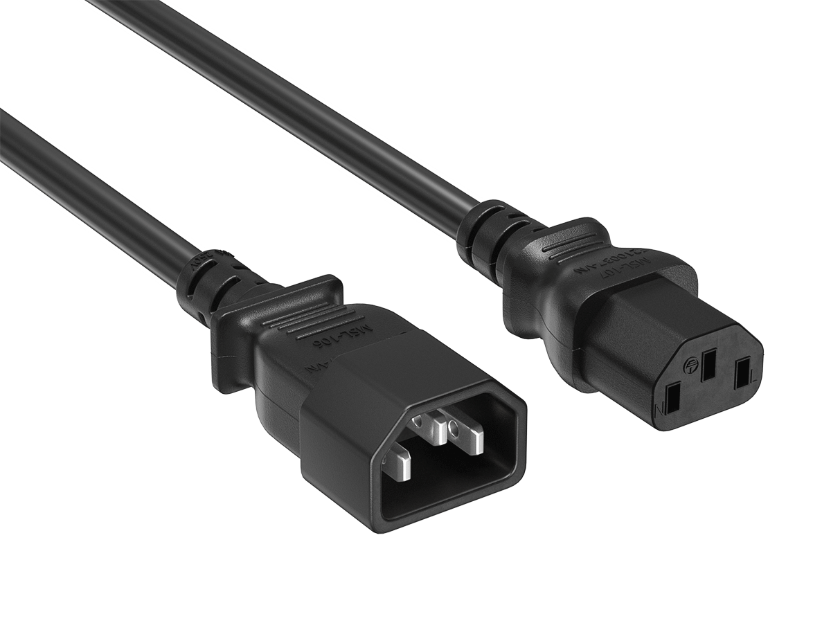 C13 to C14 Power Extension Cord