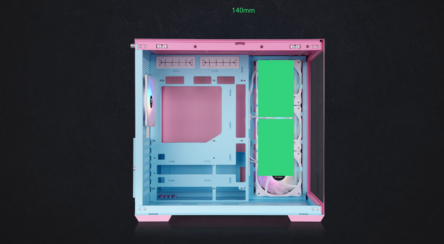 Thermaltake View 380 TG ARGB Mid Tower Chassis