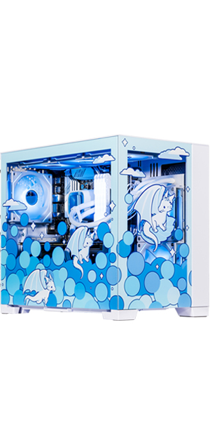 Velztorm Frosty Dragon Custom Built Gaming Custom Desktop