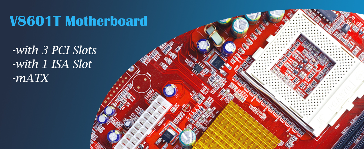 mATX Motherboard with ISA PCI Slots