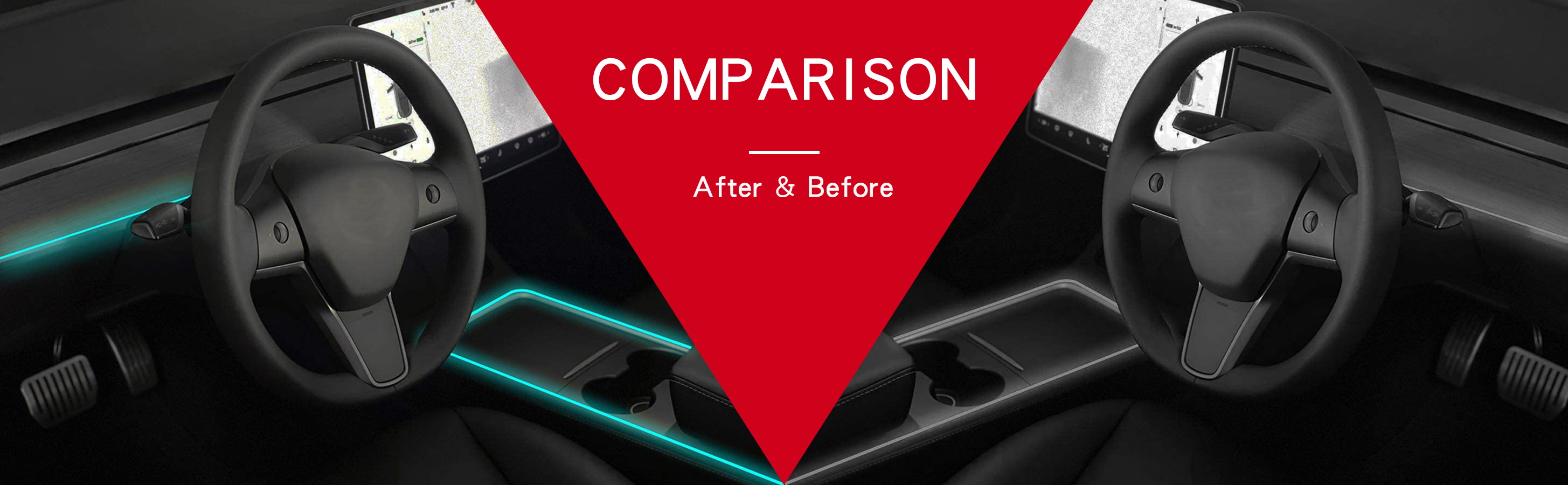 Tesla Model 3 Y Neon Light Tubes