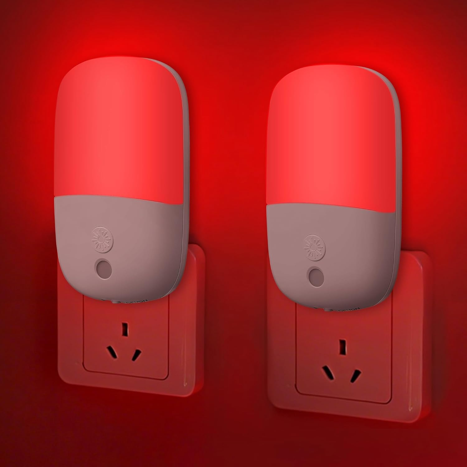 red night light
