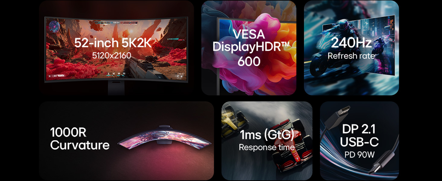 LG UltraGear 52G930B-B Gaming Computer Monitor