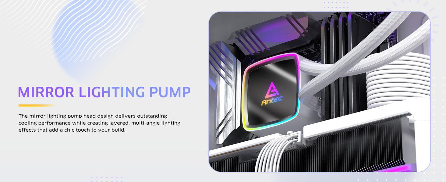 Antec Ultra 360 ARGB White Liquid CPU Cooler