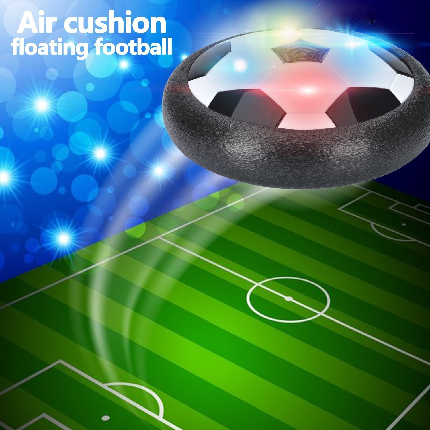 ESTONE Kids Toys the Amazing Hover Ball with Powerful LED Light Size 4 Boys  Girls Sport Children Toys Training Football for Indoor or Outdoor with  Parents Game 