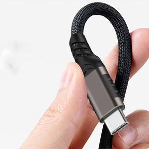 Stable and Durable This USB C Cable can withstand at least 20000+ cycles of 90-degree bend test. The