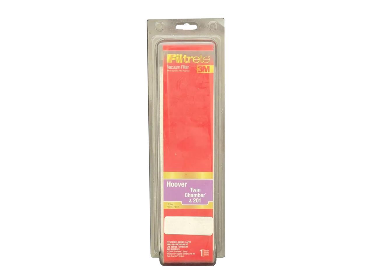 3M FILTRETE 64805B-2 Filtrete Hoover Twin Chamber HEPA Vacuum Filter
