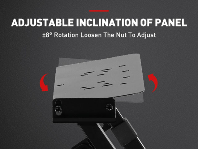 Sim Racing Wheel Stand Simulator Cockpit Wheel Stand fit for Logitech G25 G27 G29 G920 G923 Thrustma