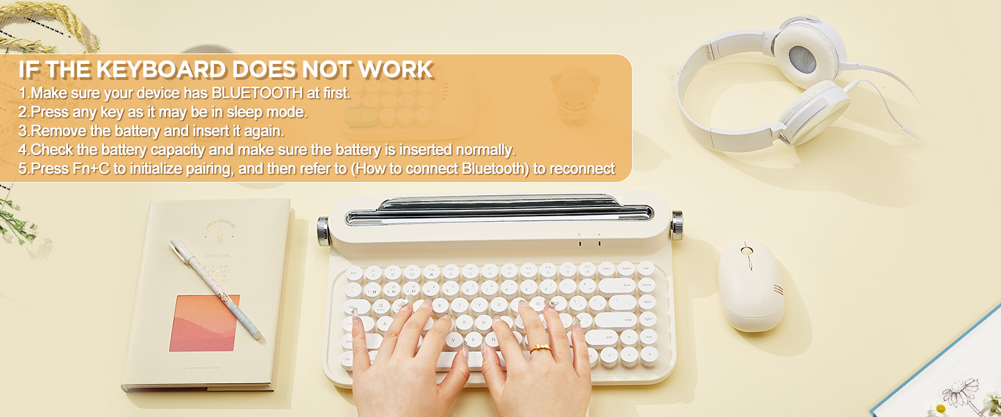 If the keyboard does not work