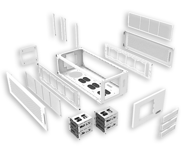 Thermaltake AX100 Snow Pedestal Add-On Chamber