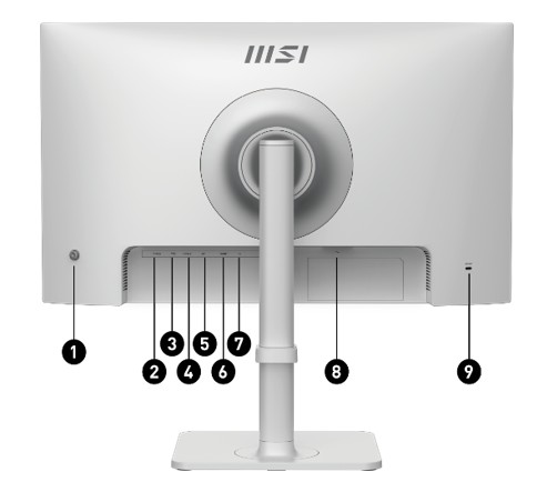 MSI PRO MAX 241PHW E14 White Computer Monitor