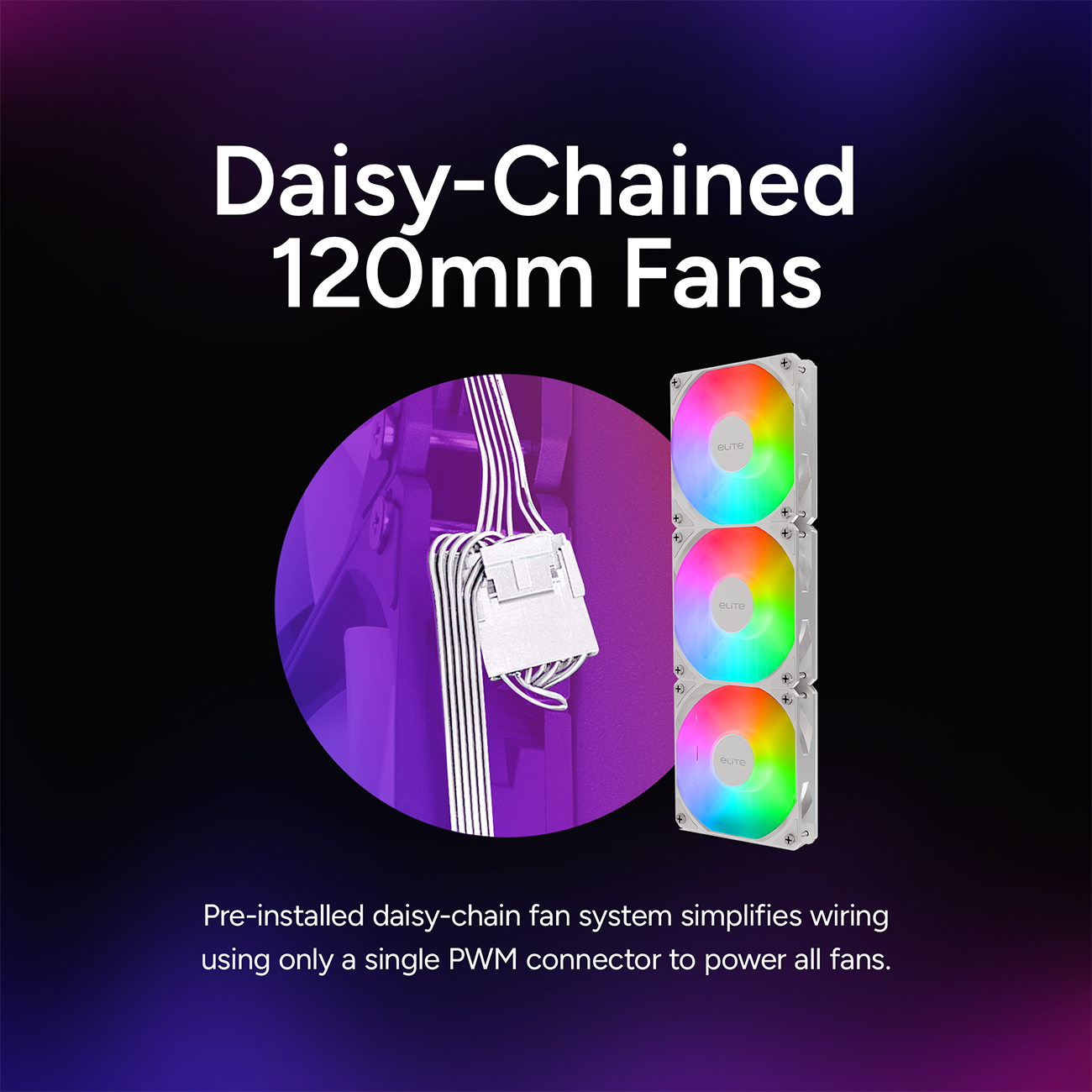 Cooler Master Elite Liquid 360 CPU AIO Cooler - White