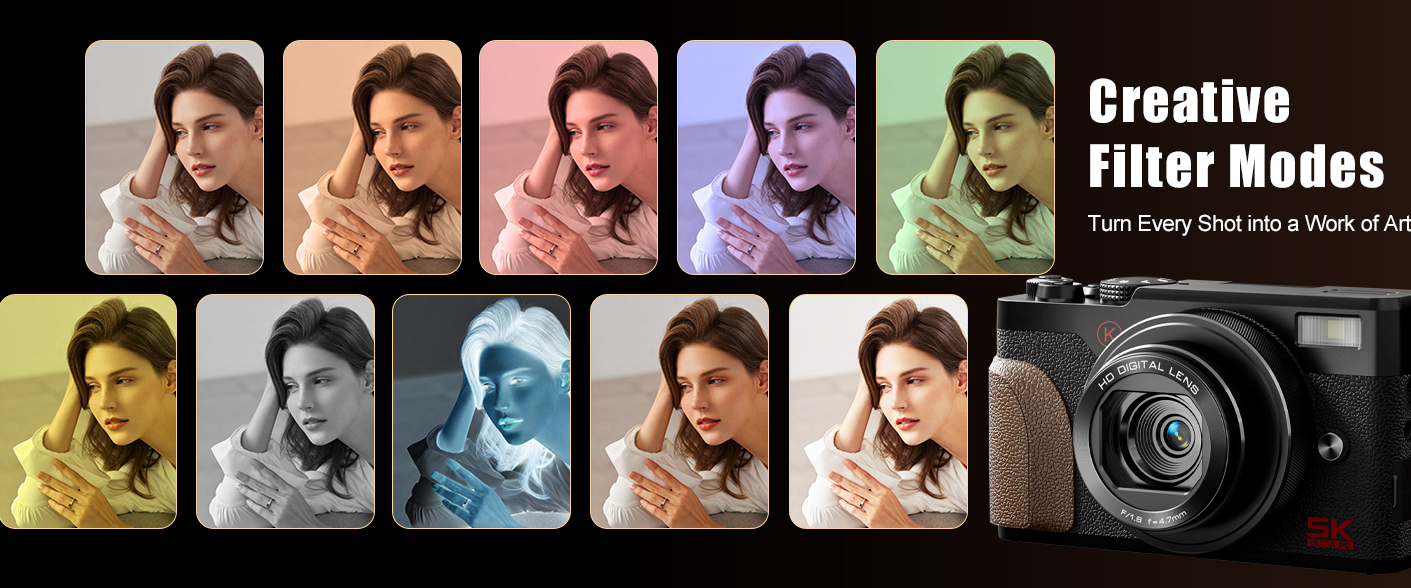 CreativeFilter ModesTum Every Shot into a Work of Art