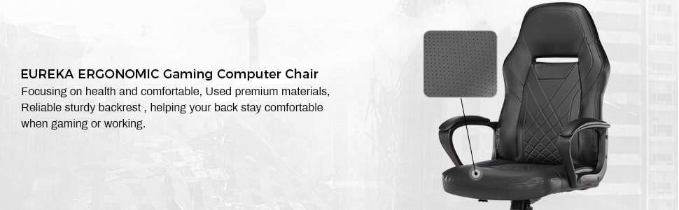 EUREKA ERGONOMIC Sedia Gaming Ergonomica Sedia Ufficio in Tessuto con  Schienale Adattivo 4D Sedia Gamer Professionale Schienale Reclinabile,  Cuscino Spesso, Bracciolo Regolabile : : Casa e cucina