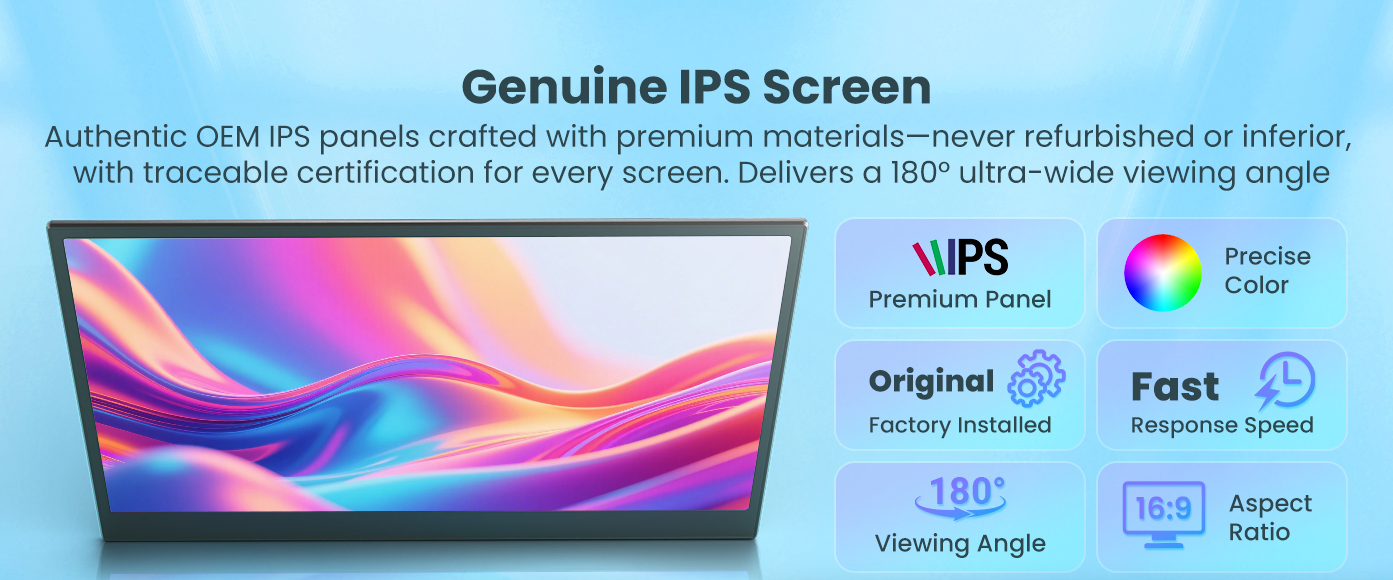 Genuine lPS Screen