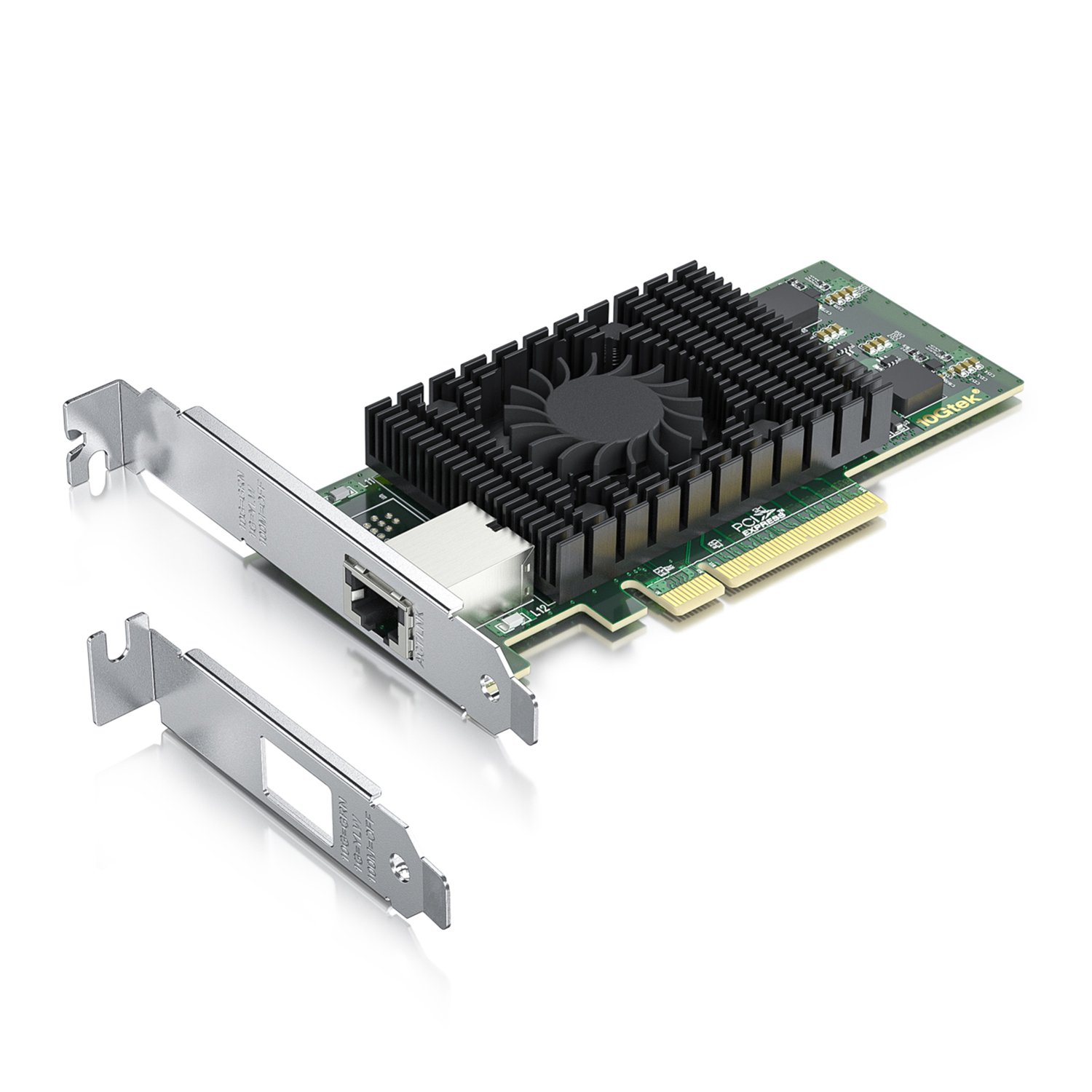 10Gb PCI-E NIC Network Card, Single SFP+ Port, With Intel 82599EN ...