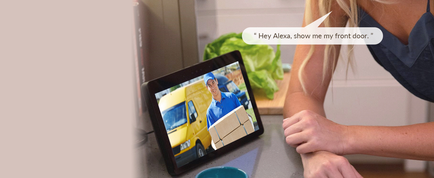 security camera support alexa