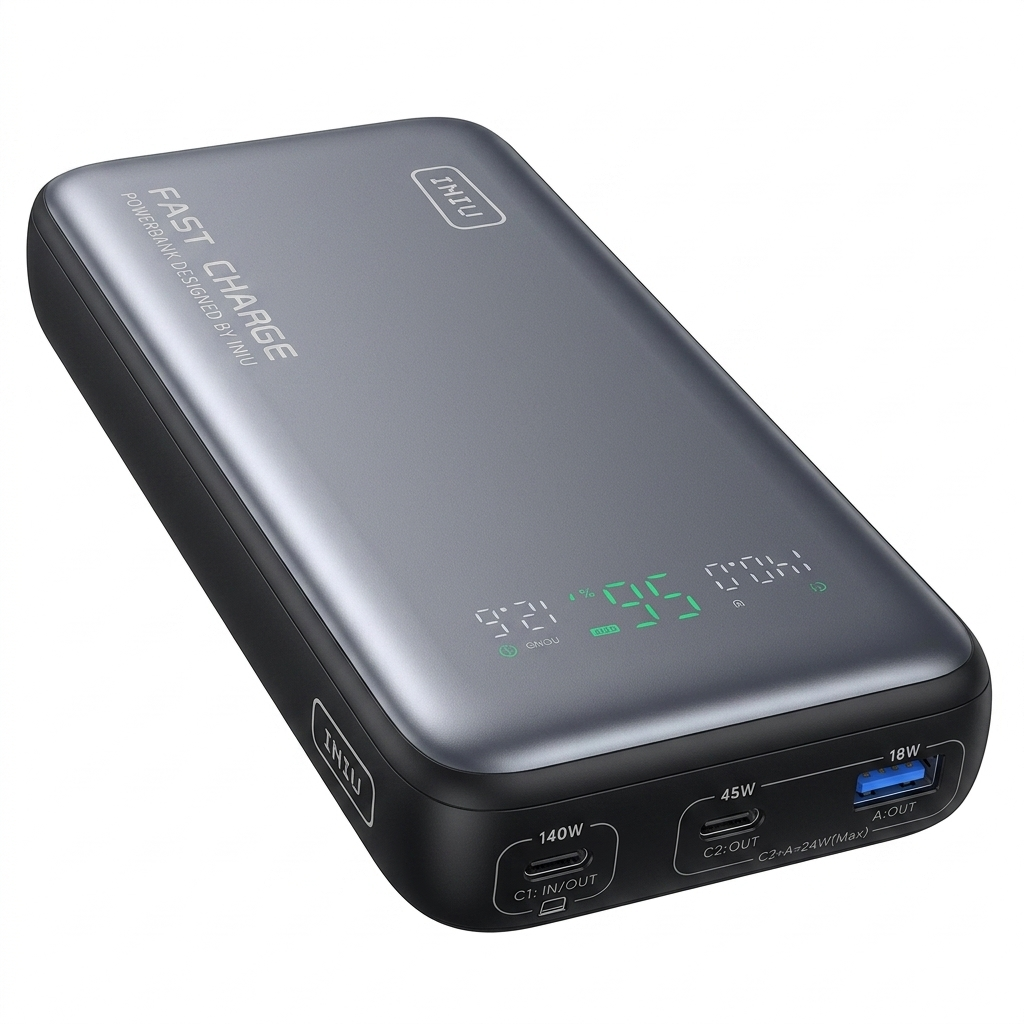 INIU 140W PD 3.1 Fast Charging Power Bank | 25,000mAh