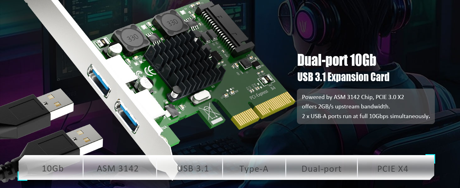 10G USB Expansion Card