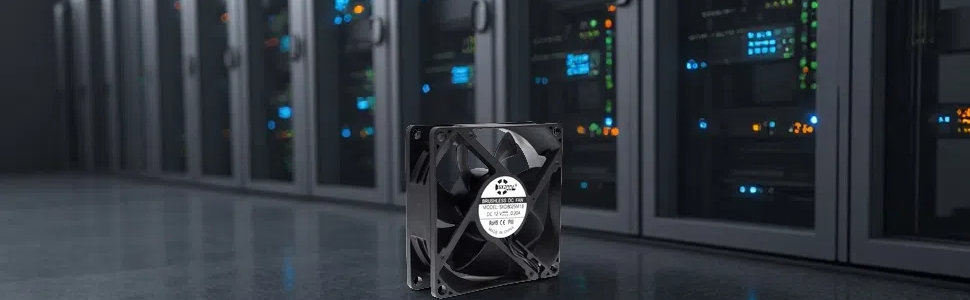 80mm X 25mm Waterproof DC 12V Fan