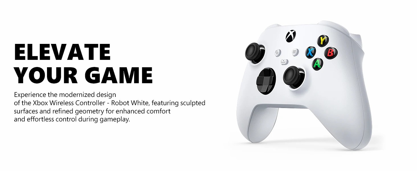 Xbox Controller Robot White-1