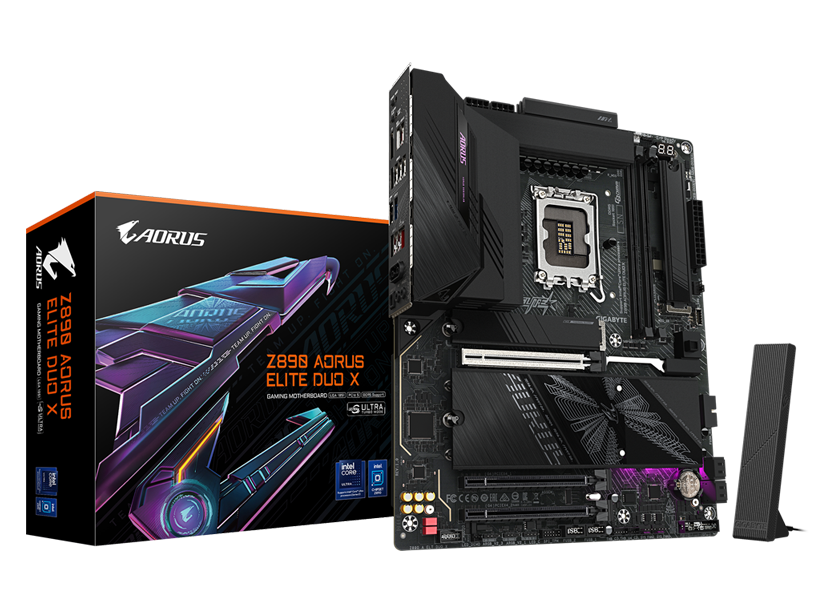 GIGABYTE Z890 AORUS ELITE DUO X Intel LGA 1851 ATX Motherboard