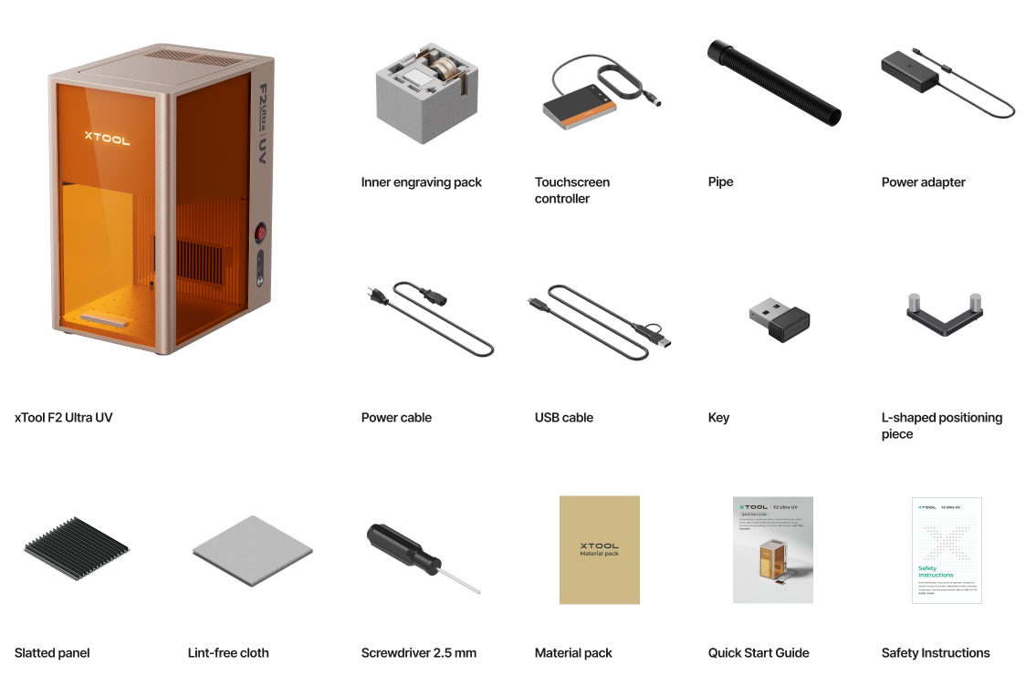 xTool F2 Ultra UV Laser Engraver