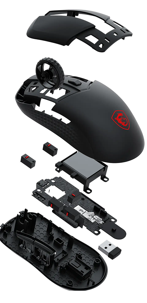 MSI VERSA 300 Wireless Gaming Mouse