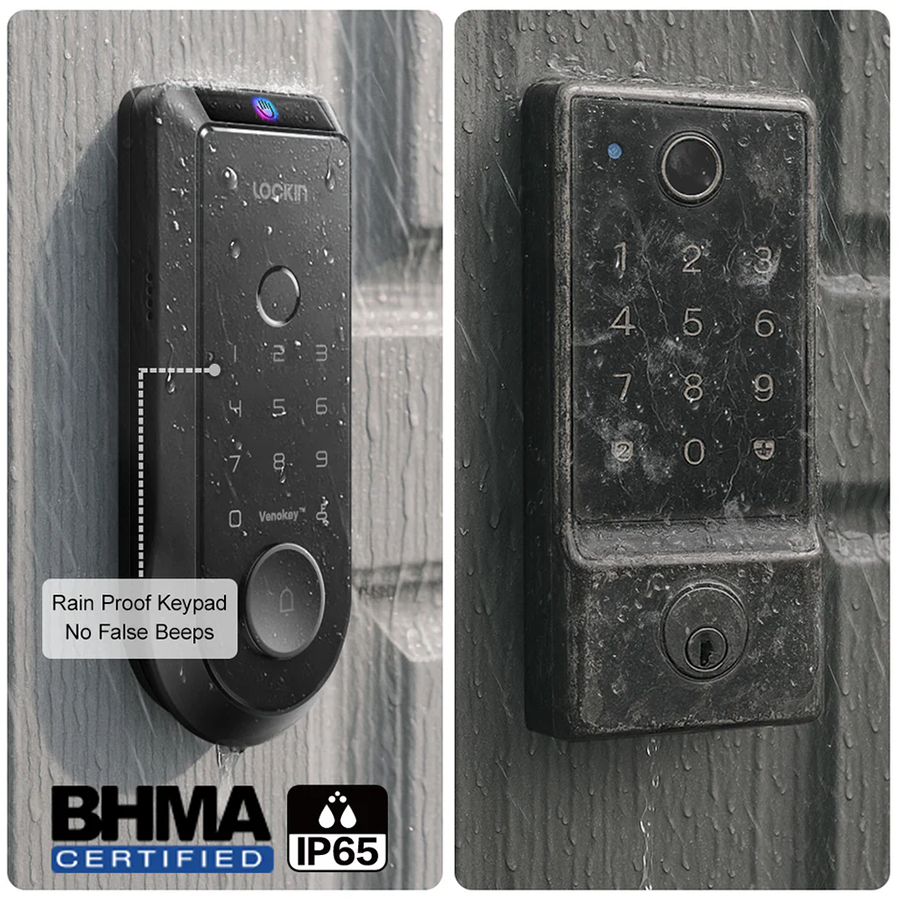 Lockin Veno Smart Lock Palm Vein & Fingerprint Keyless Entry Door Lock