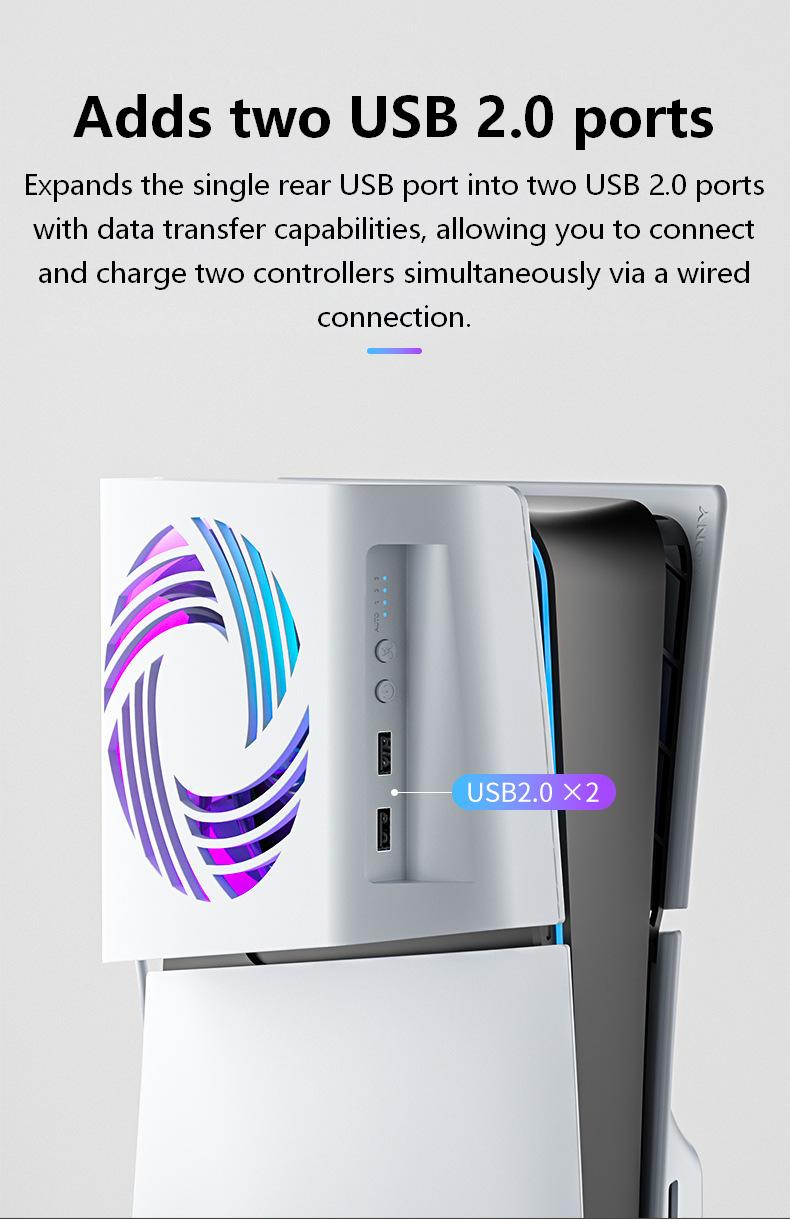 Adds Two USB 2.0 Ports