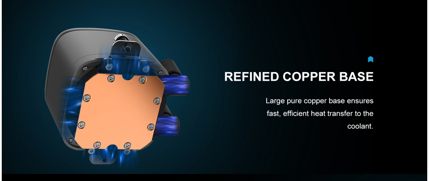 SAMA L50 360mm Liquid CPU Cooler AIO Cooler - Black