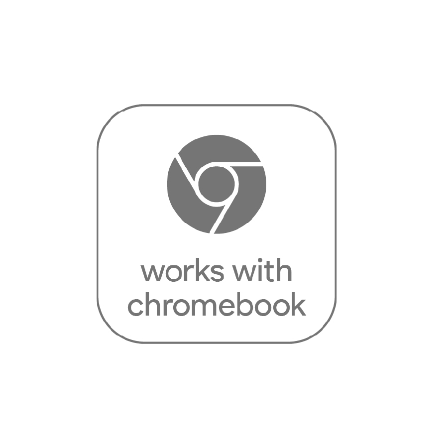 Works with Chromebook