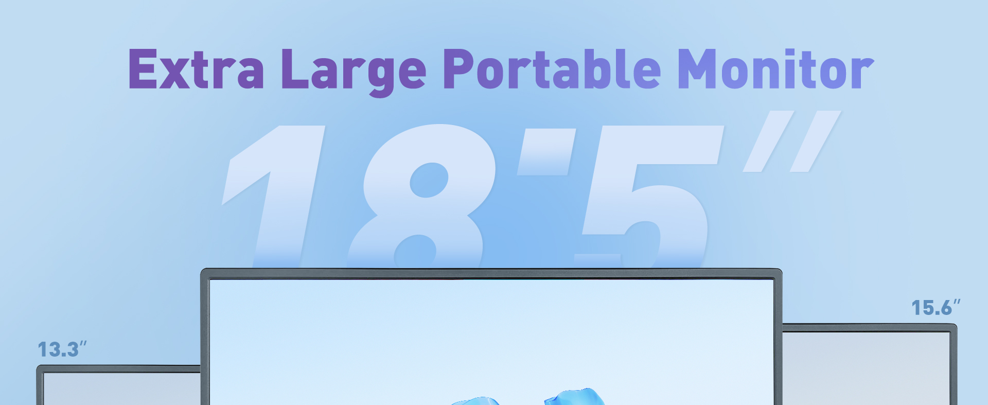 18.5 inch portable monitor