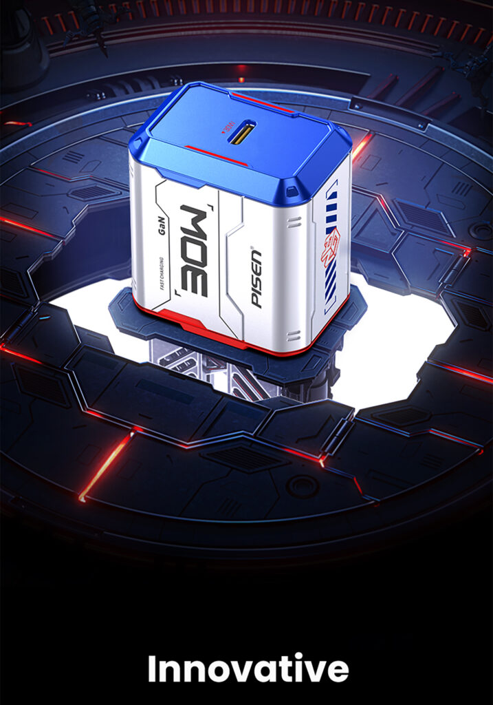 PISEN Gamer Lite 30W 1-Port GaN Fast Charger