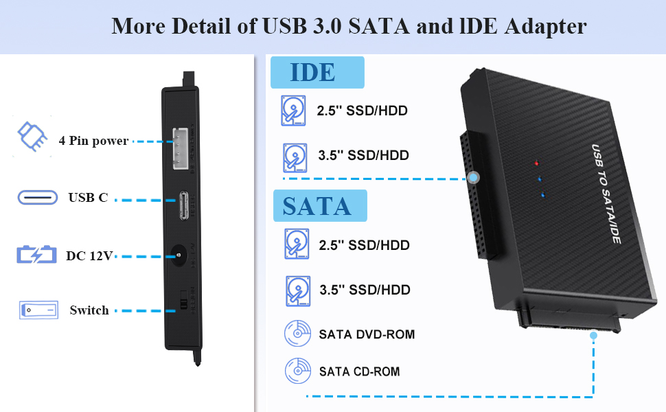 External Hard Drive Adapter