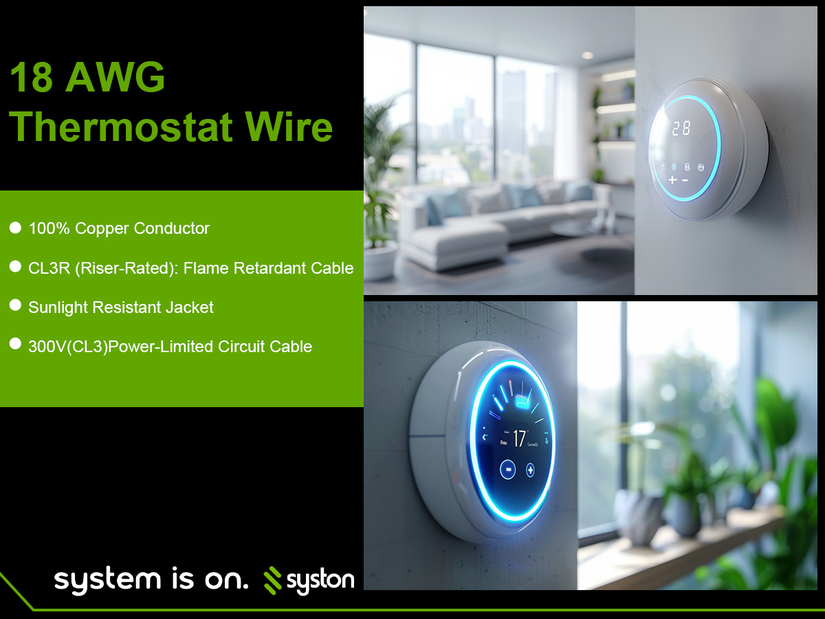 18 AWGThermostat Wire