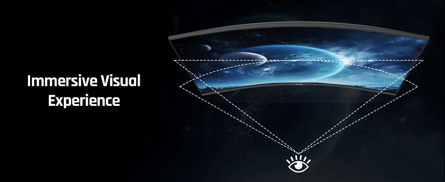 Immersive Curved Monitor