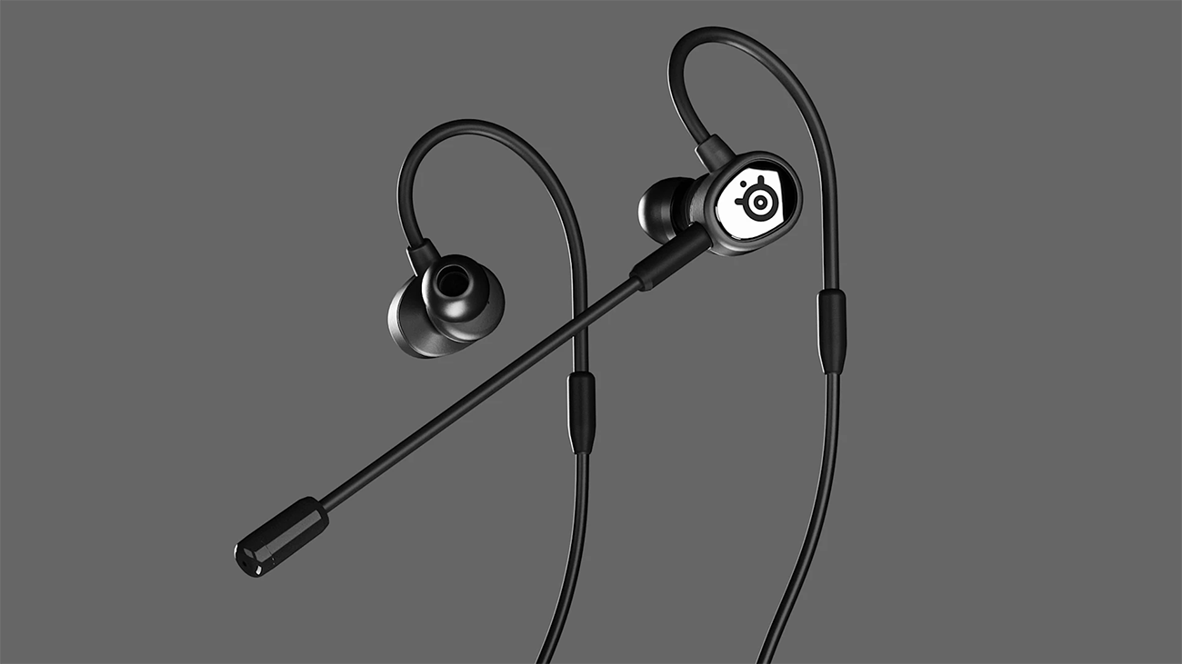 SteelSeries TUSQ In-Ear Earbud Mobile Gaming Headphones - Black