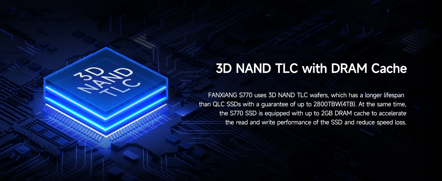 FANXIANG S770 M.2 NVMe SSD PCIe Gen 4x4 for PS5 with Heatsink