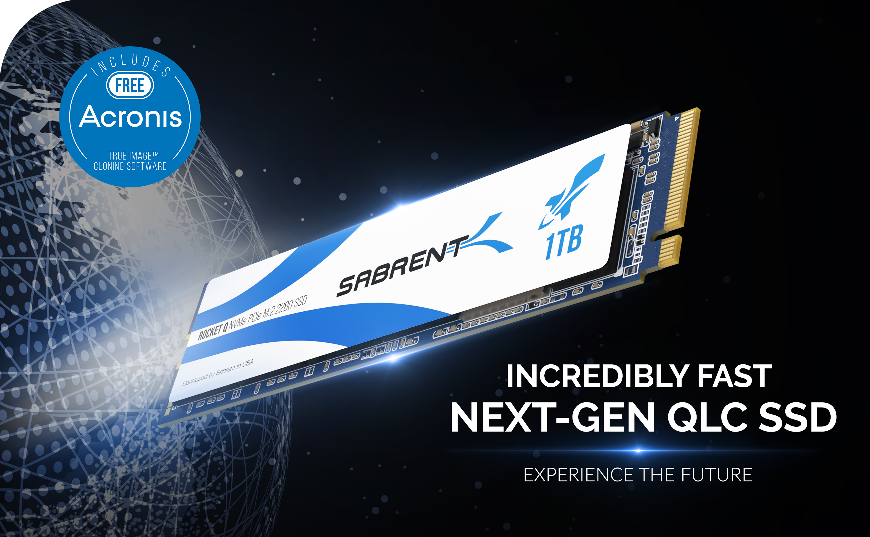 Sabrent Rocket Q 1TB NVMe PCIe M.2 2280 Internal SSD High 