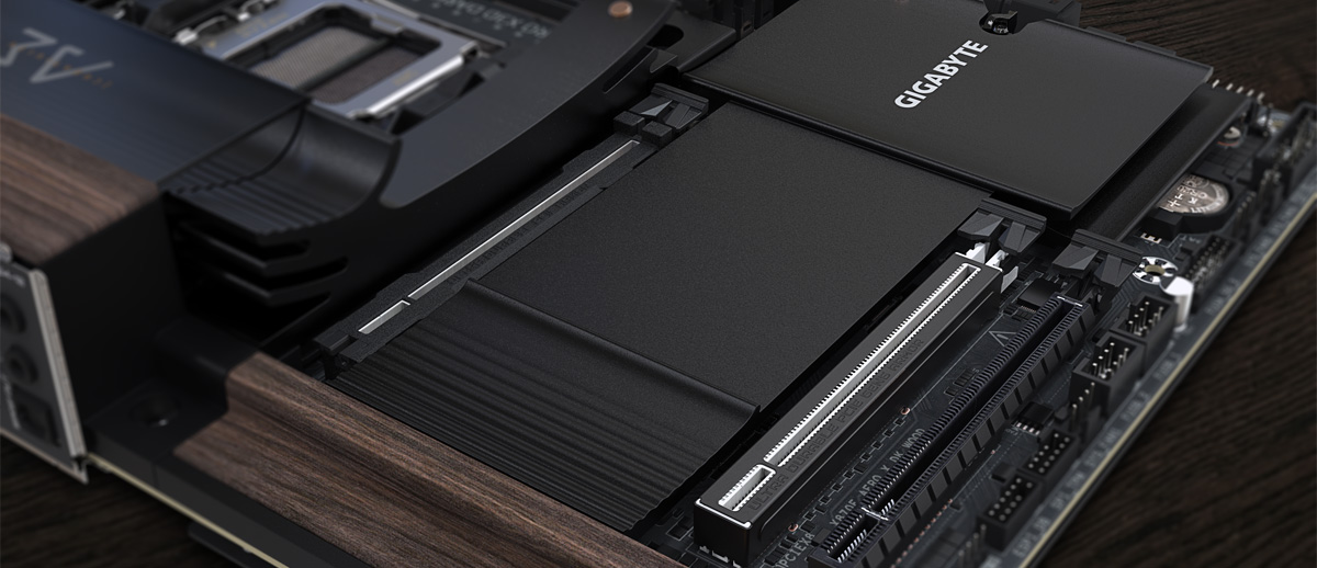 GIGABYTE X870E AERO X3D DARK WOOD AMD AM5 ATX Motherboard