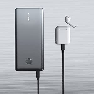 Anker Power Bank, PowerCore III Elite 25600 PD 60W with 65W PD Charger,  Power Delivery Portable Charger Bundle for USB C MacBook Air/Pro/Dell XPS,  iPad Pro 2020, iPhone 11 Pro / 11 /