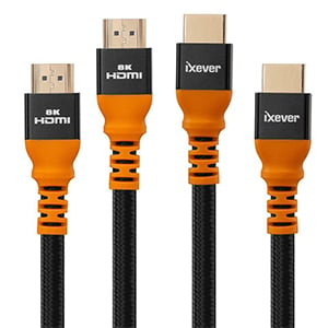 2Pack hdmi 2.1 cable 6.6 ft