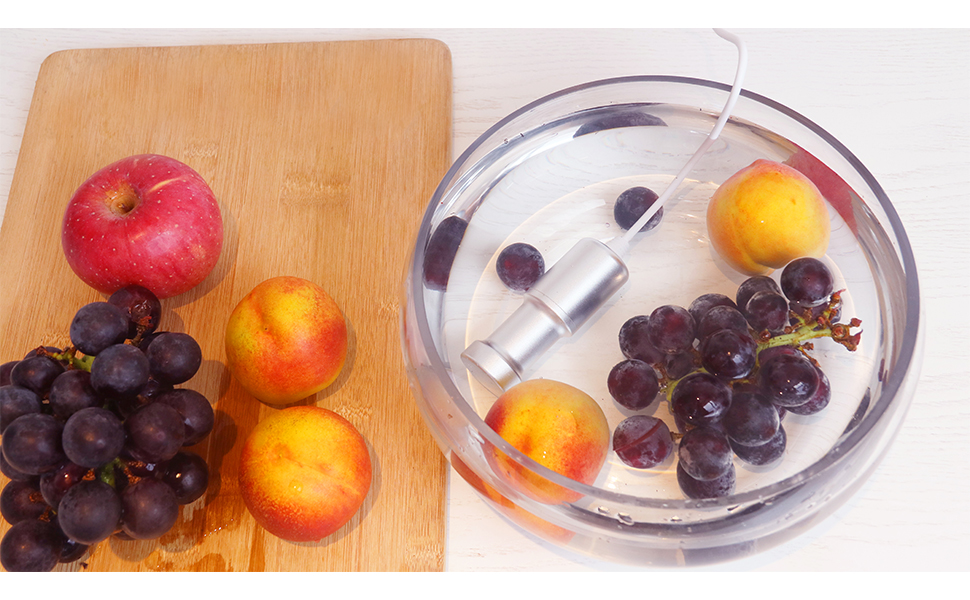 Washing fruits
