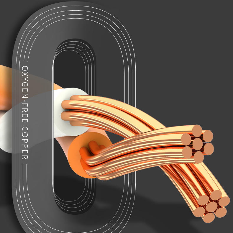 Each pair of conductors contain 7 pieces copper wire inside