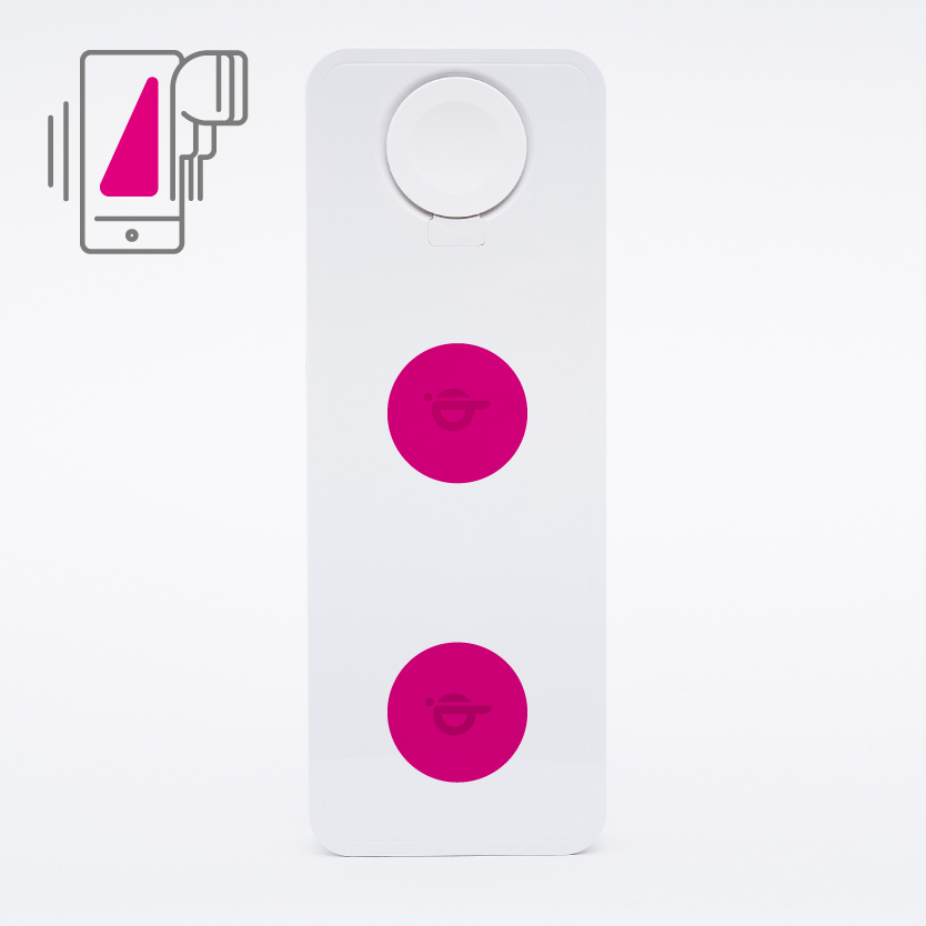 2X QI wireless charging spots