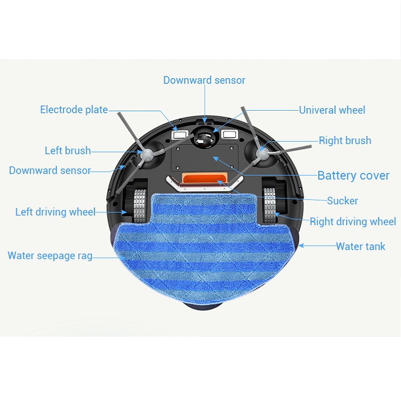 Robot Vacuum Cleaner 2000Pa 05