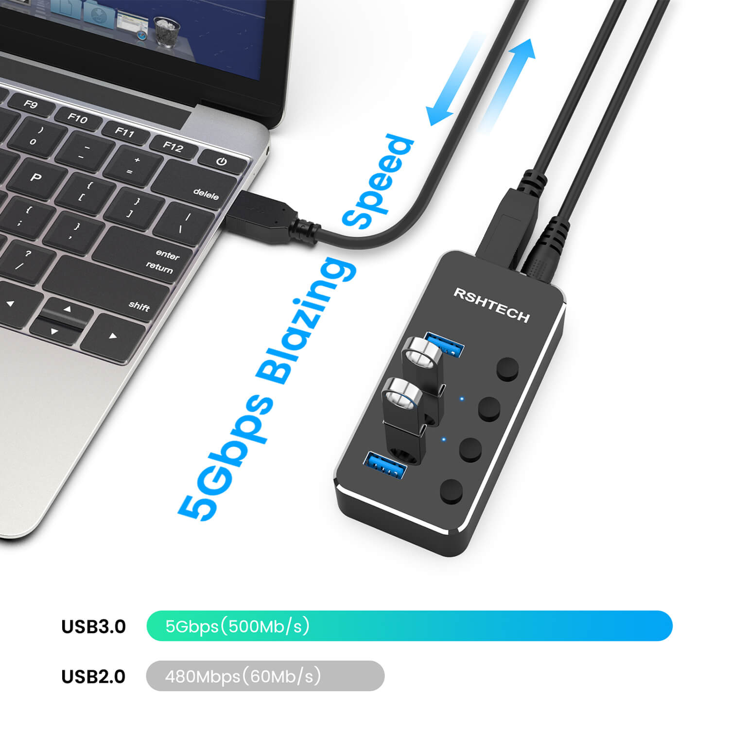 RSHTECH USB HUB