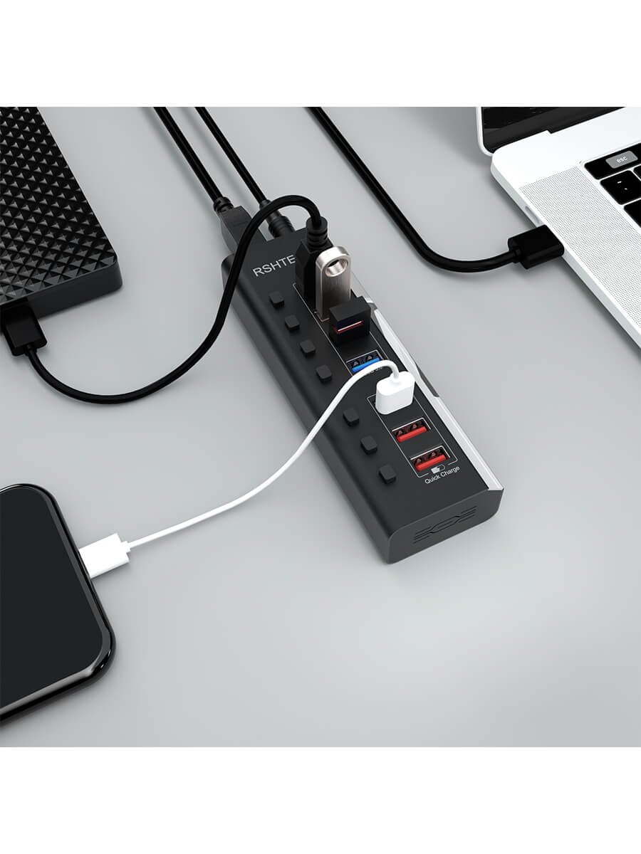 RSHTECH Quick Charging and Data Hub