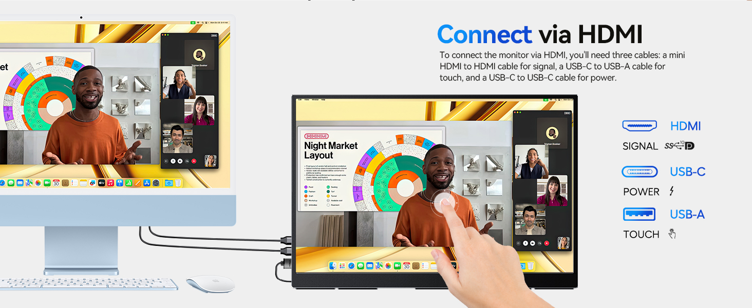 TOUCHSCREEN MONITOR